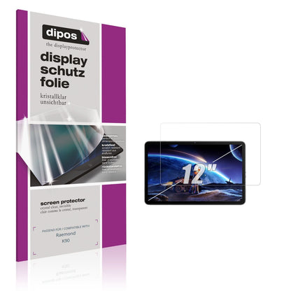 2x Schutzfolie klar für Raemond K90 Display-Schutz (1)