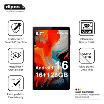 2x Schutzfolie klar für Crelander W87 Display-Schu (7)
