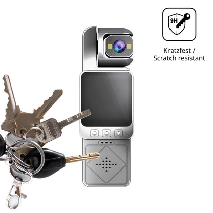 2x 9H Schutzfolie für ARMYJY Clip-On Body Cam Panz (3)