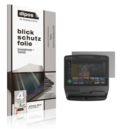 Blickschutzfolie für Matrix Touch XL Konsole 22 Zo (1)