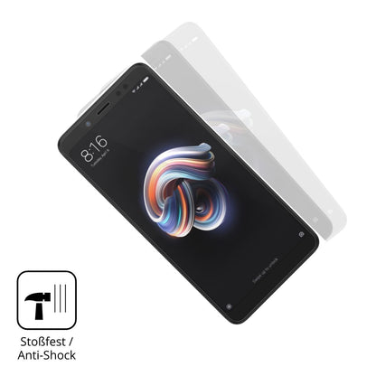 2x 3D Full Cover Schutzfolie für Xiaomi Redmi Note (4)