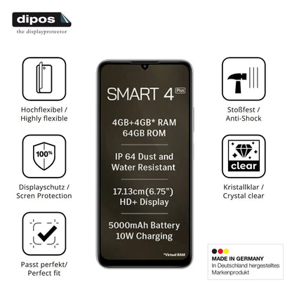 2x 3D Full Cover Schutzfolie für Lava Smart 4 Plus (7)