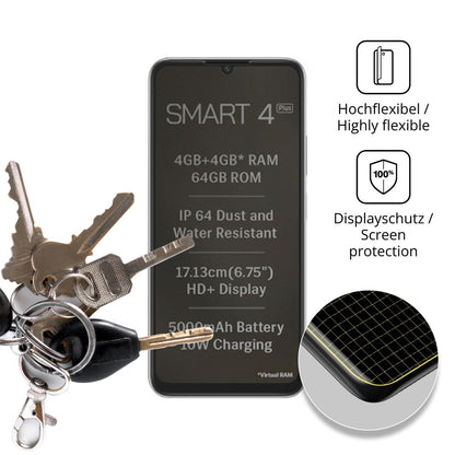 Full Cover Privacy Blickschutzfolie für Lava Smart (3)