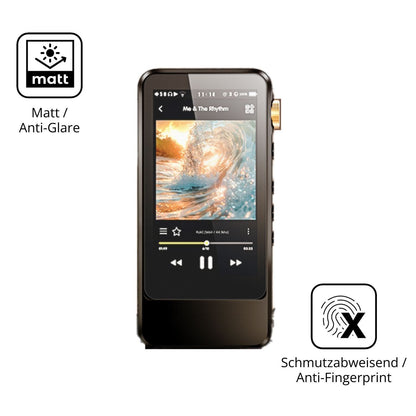 4x Schutzfolie matt für HIFI WALKER H20 Pro Displa (5)