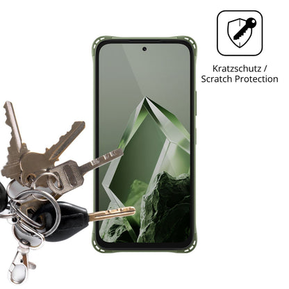 4x Schutzfolie klar für Itel Power 80 Display-Schu (4)