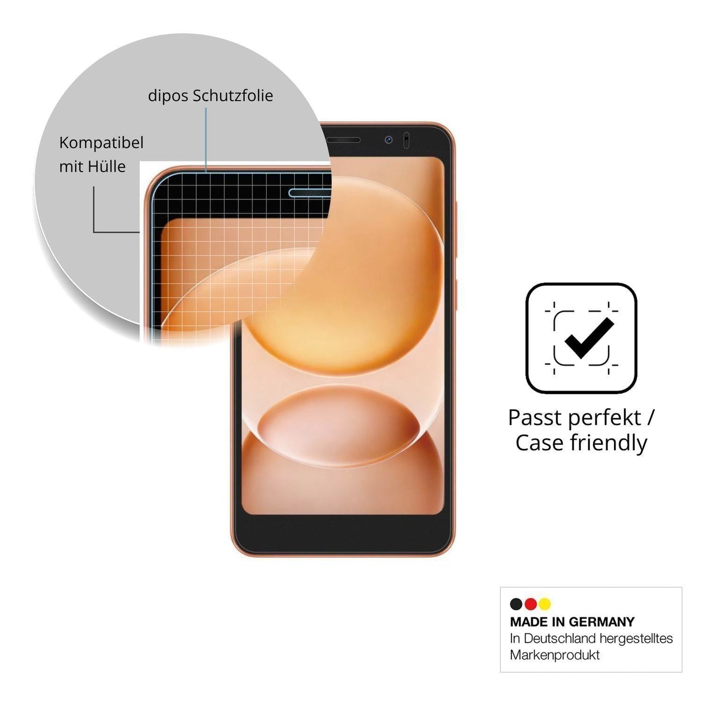 4x Schutzfolie matt für Blackview Wave 2C Display- (6)