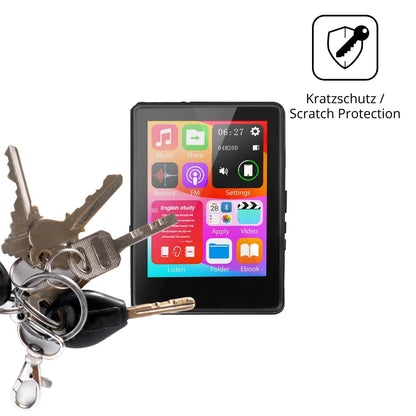4x Schutzfolie klar für Aroeally MP3-D7 Display-Sc (4)