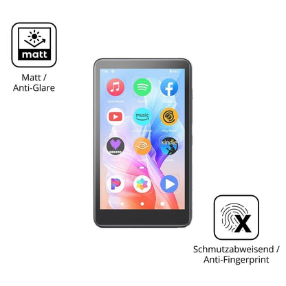 4x Schutzfolie matt für Diofox M9 Display-Schutzfo (5)