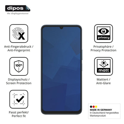 Blickschutzfolie für Vivo Y11e matt Schutzfolie Pr (5)