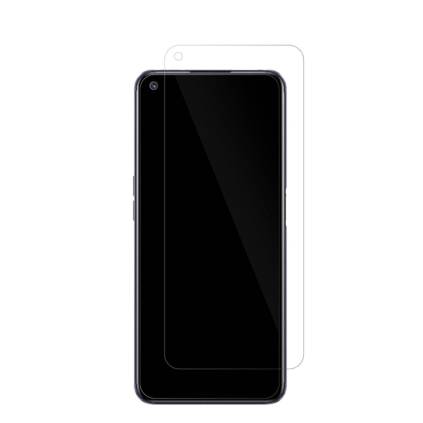 1x Schutzfolie klar für Realme Q3S Display-Schutzf (2)