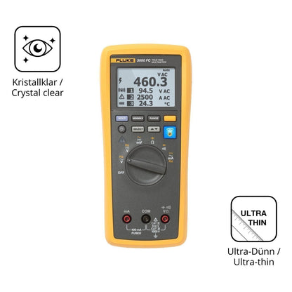4x Schutzfolie klar für Fluke 3000 FC Display-Schu (5)
