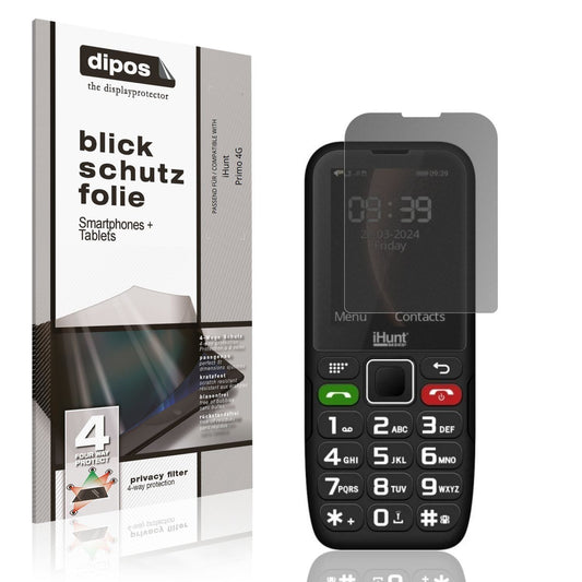 Blickschutzfolie für iHunt Primo 4G matt Schutzfol (1)