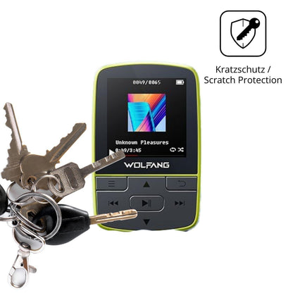 4x Schutzfolie klar für WOLFANG WMP01 MP3-Player D (4)