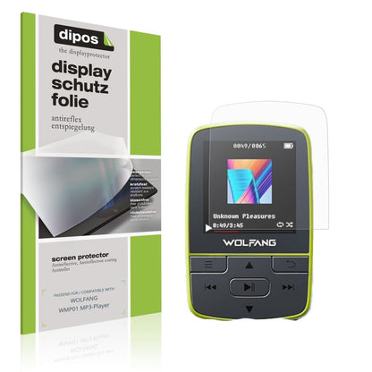 4x Schutzfolie matt für WOLFANG WMP01 MP3-Player D (1)