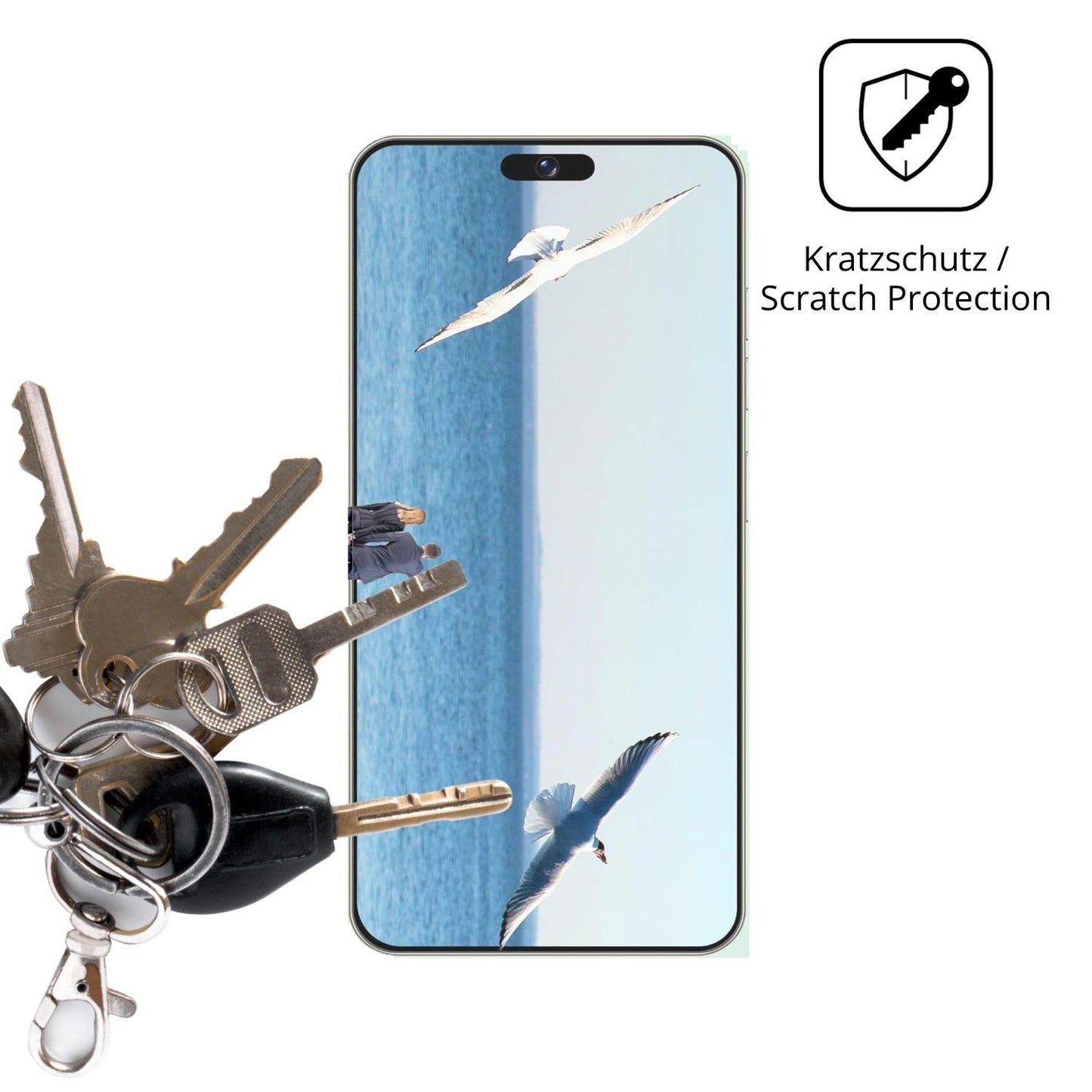 4x Schutzfolie matt für Fine Life Pro A18 Pro Disp (4)
