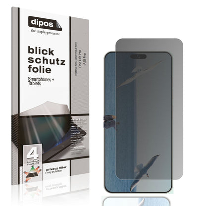 Blickschutzfolie für Fine Life Pro A18 Pro matt Sc (1)