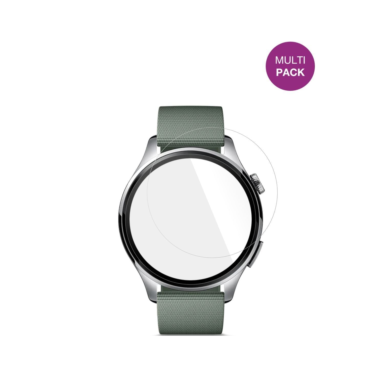 6x Schutzfolie klar für Xiaomi Watch5 Display-Schu (2)