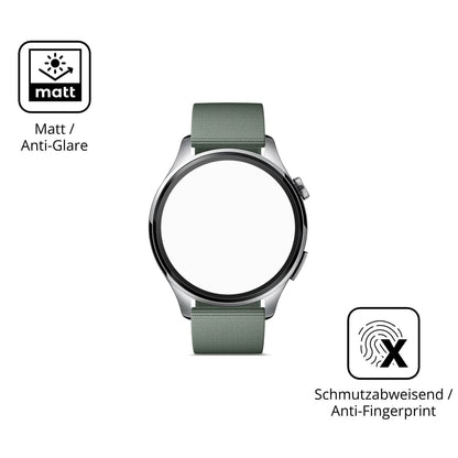 2x 9H Schutzfolie matt für Xiaomi Watch5 Panzerfol (5)