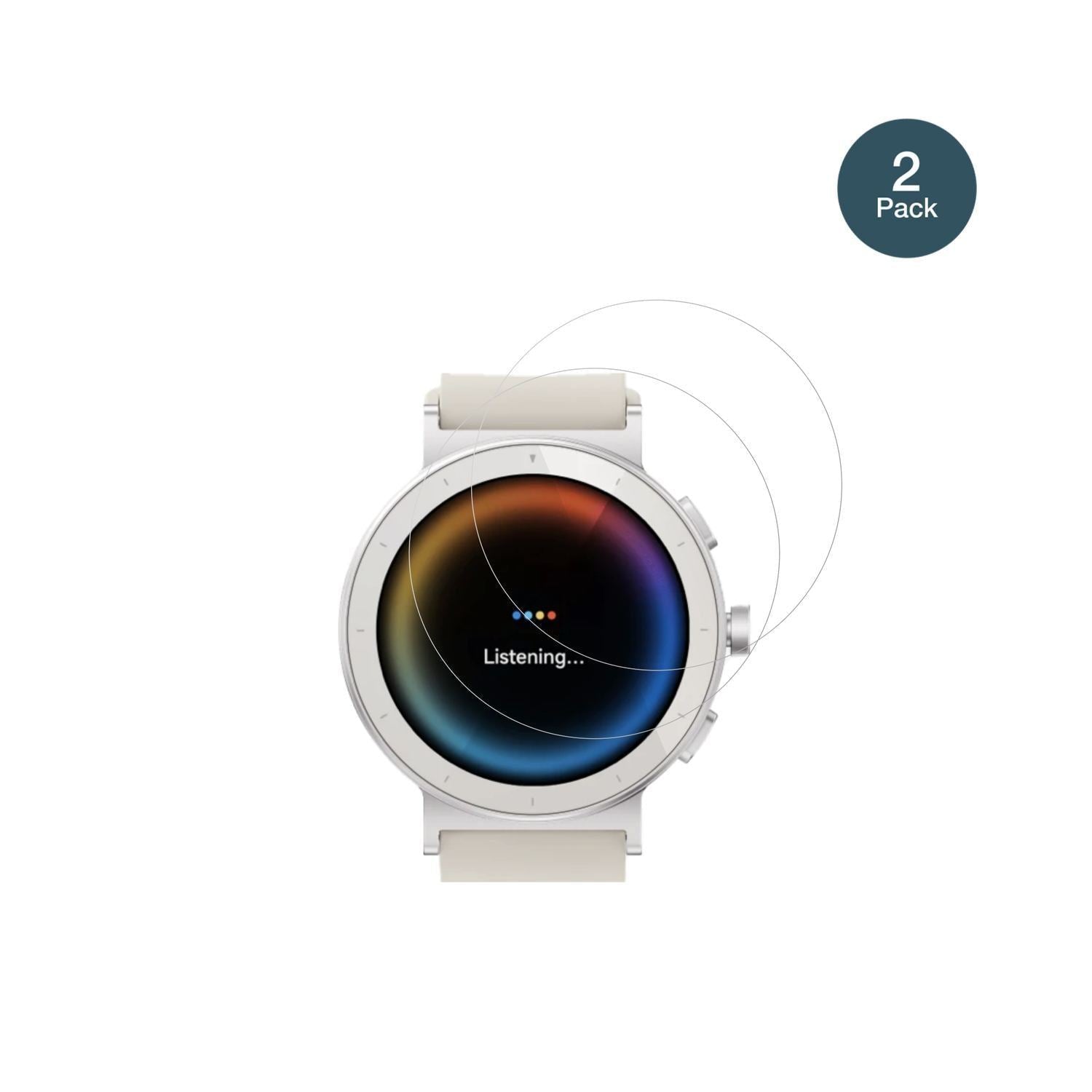 2x 9H Schutzfolie für Realme Watch S5 Panzerfolie (2)