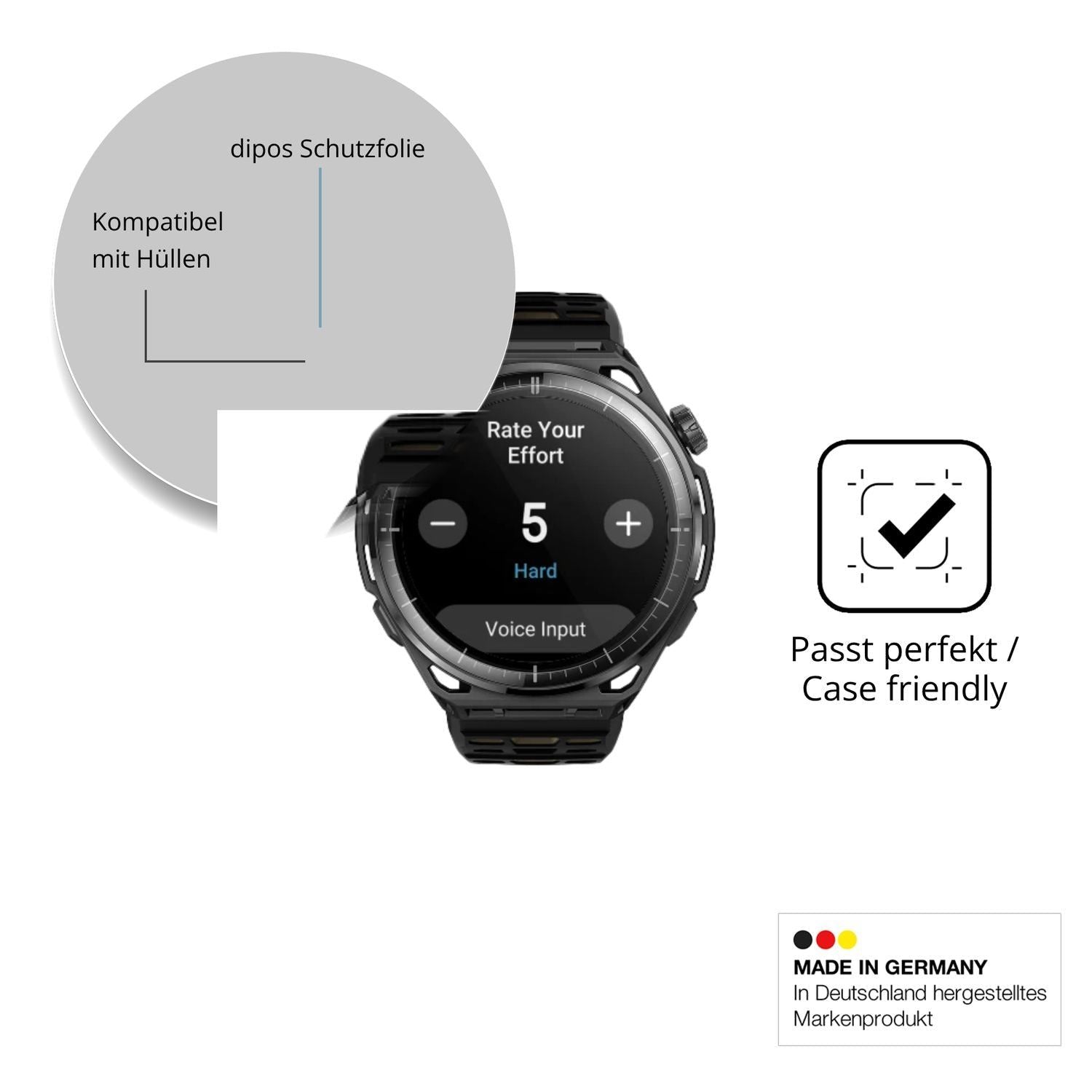 6x Schutzfolie klar für Amazfit Balance 3 Display- (6)