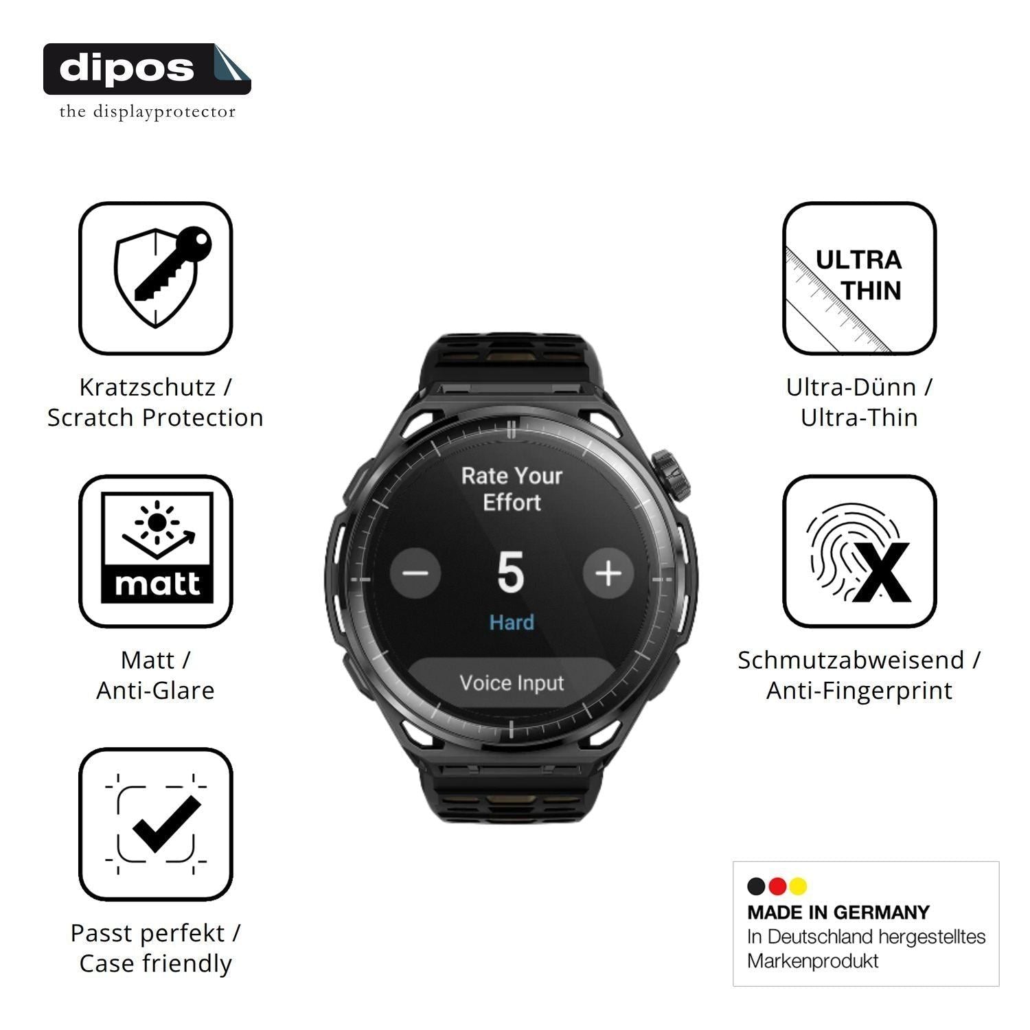 6x Schutzfolie matt für Amazfit Balance 3 Display- (7)