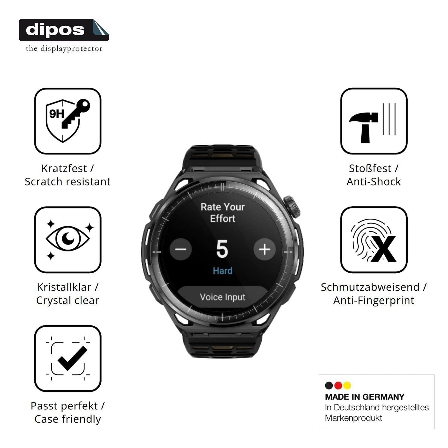 2x 9H Schutzfolie für Amazfit Balance 3 Panzerfoli (7)