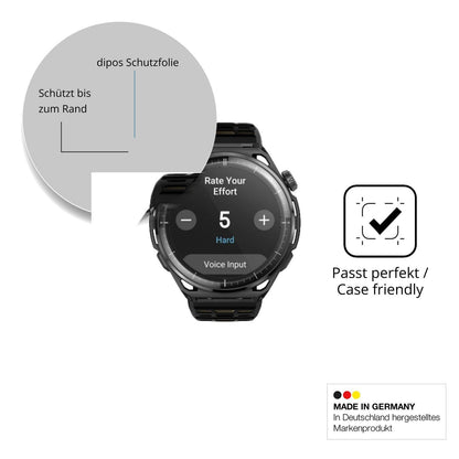 2x 9H Schutzfolie matt für Amazfit Balance 3 Panze (6)
