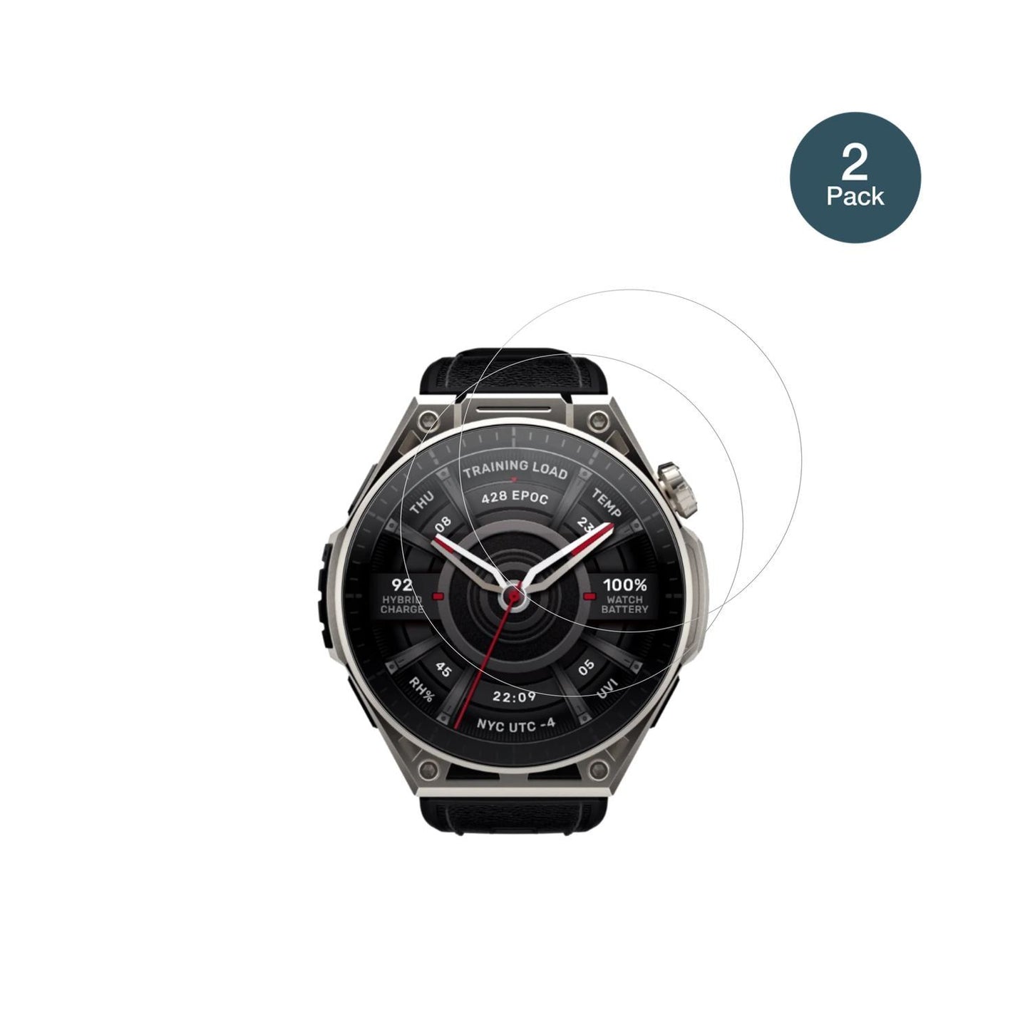 2x 9H Schutzfolie für Amazfit Balance Ultra Panzer (2)