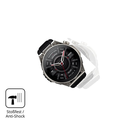 2x 9H Schutzfolie für Amazfit Balance Ultra Panzer (4)