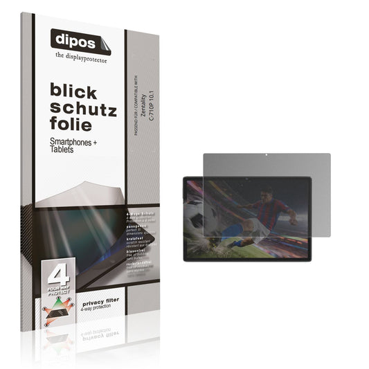 Blickschutzfolie für Zentality C-710P 10.1 matt Sc (1)