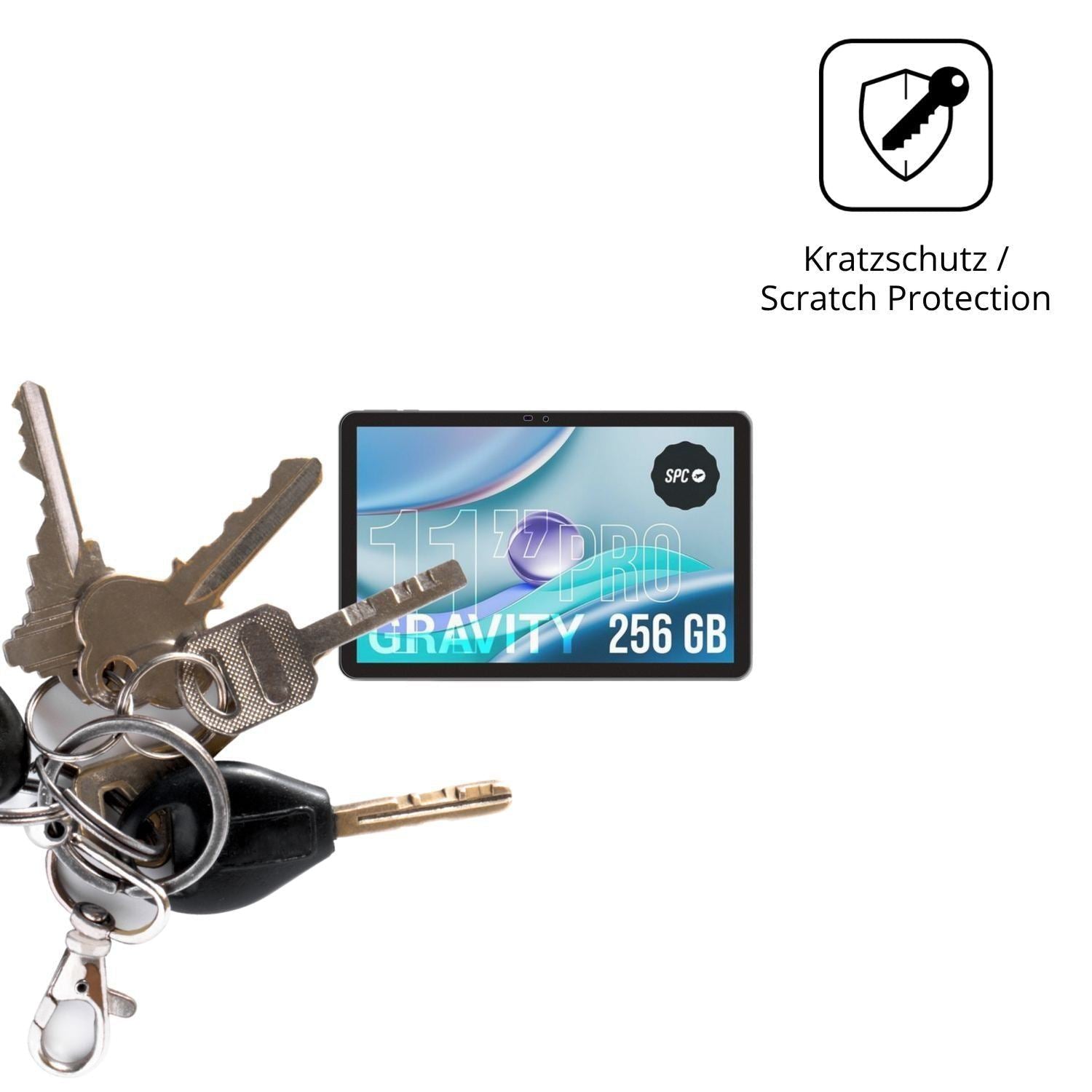 2x Schutzfolie matt für SPC GRAVITY PRO 11 Display (4)