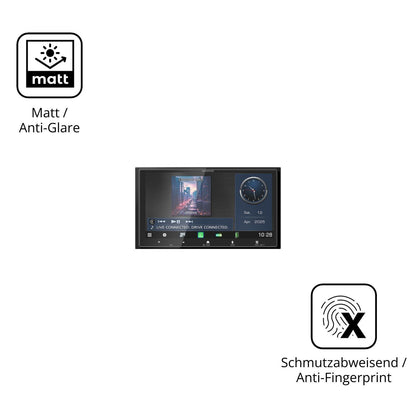 2x Schutzfolie matt für Kenwood DMX7525DABS Displa (5)