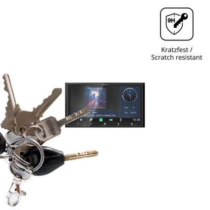 2x 9H Schutzfolie matt für Kenwood DMX7525DABS Pan (3)