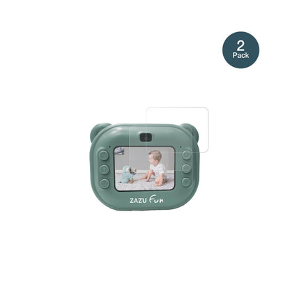 2x 9H Schutzfolie matt für ZAZU Kinder Sofortbild- (2)