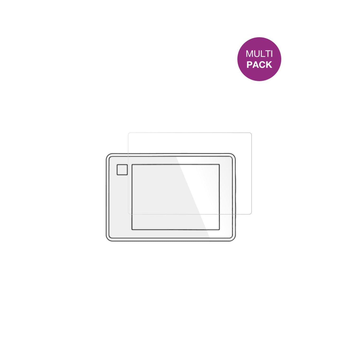 4x Schutzfolie klar für Apexcam X80 Pro Display-Sc (2)