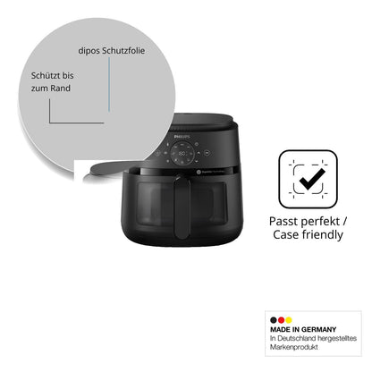 2x 9H Schutzfolie für Philips Airfryer 2000 Series (6)