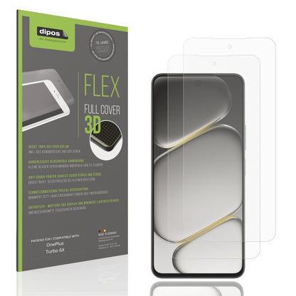 2x Full Cover Schutzfolie matt für OnePlus Turbo 6 (1)