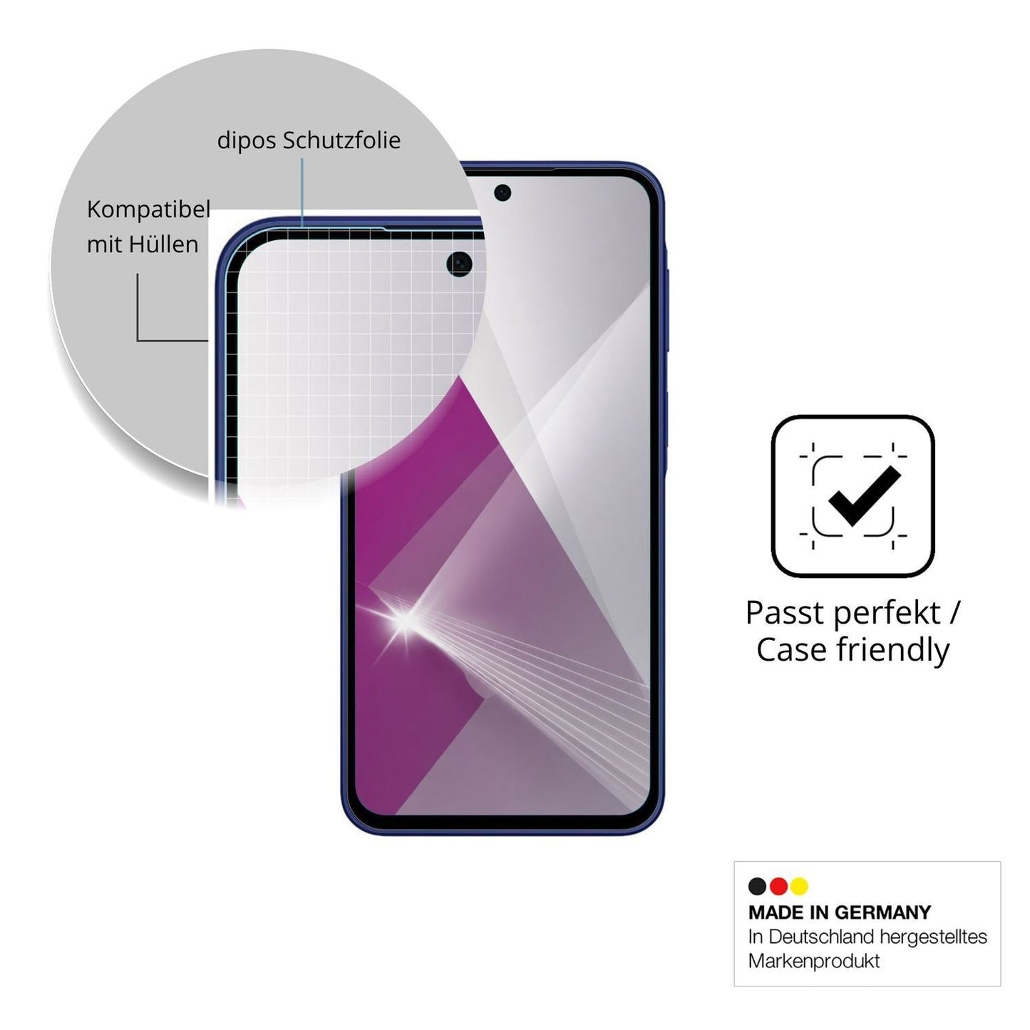 4x Schutzfolie klar für Samsung Galaxy A27 Display (6)