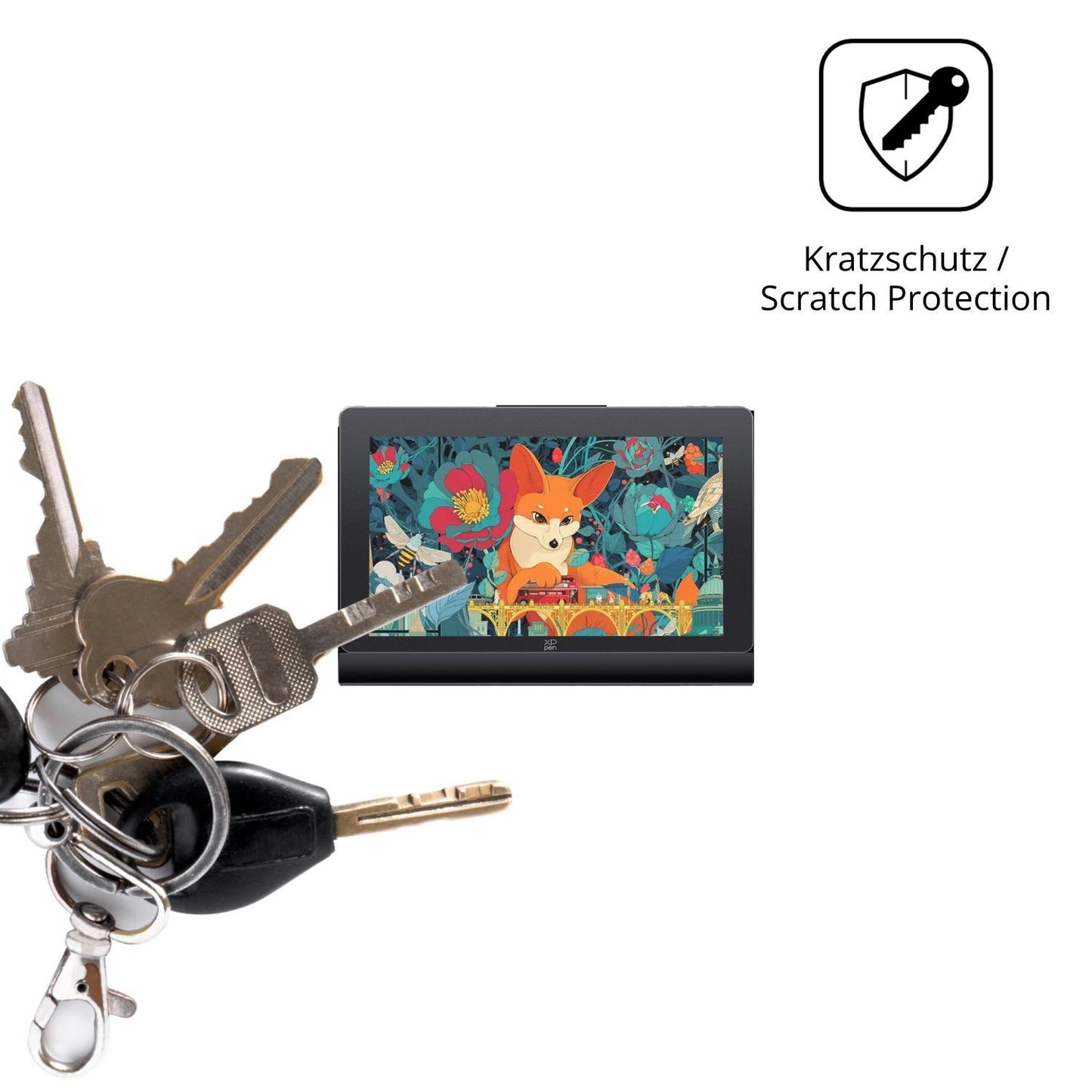 2x Schutzfolie matt für XP-Pen Artist Ultra 16 Dis (4)