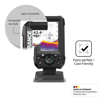 2x Schutzfolie matt für Lowrance Eagle 4 Display-S (6)
