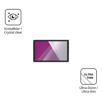 2x Schutzfolie klar für Gleeso KB1004 Display-Schu (5)
