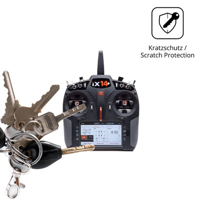 2x Schutzfolie matt für Spektrum iX14 Plus Display (4)