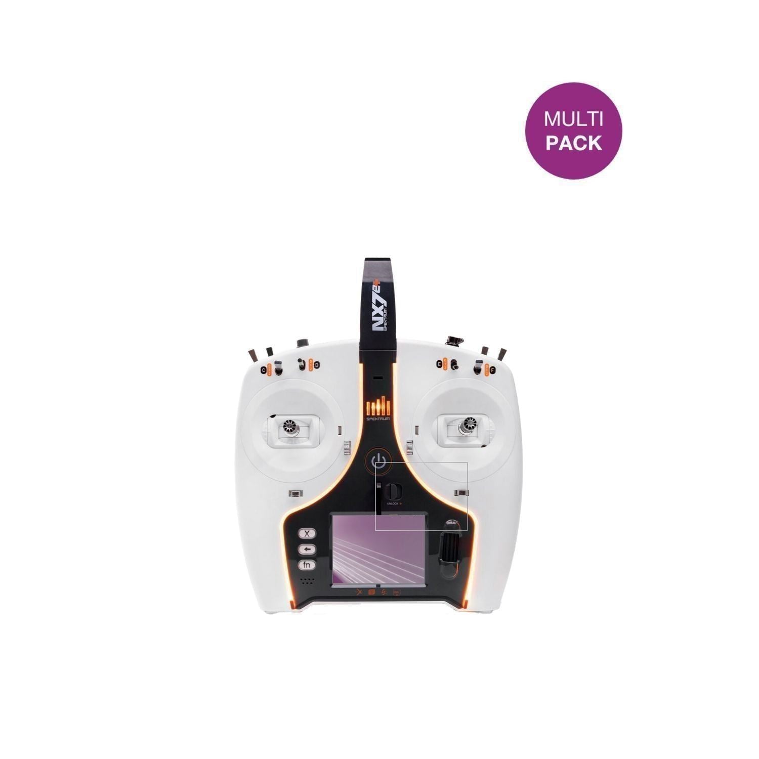 2x Schutzfolie klar für Spektrum NX7e Plus Display (2)