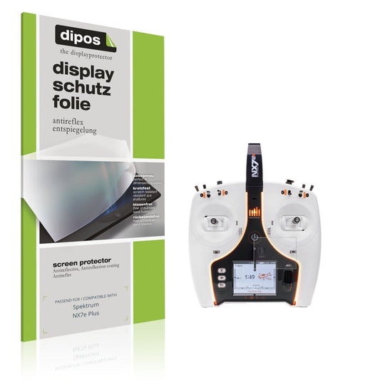 2x Schutzfolie matt für Spektrum NX7e Plus Display (1)