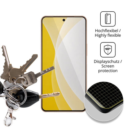 2x 3D Full Cover Schutzfolie für Sharp Aquos R11 (3)