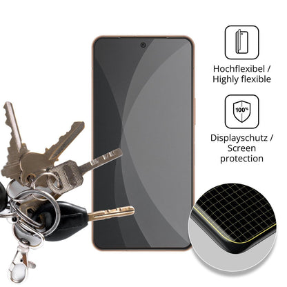 Full Cover Privacy Blickschutzfolie für Sharp Aquo (3)
