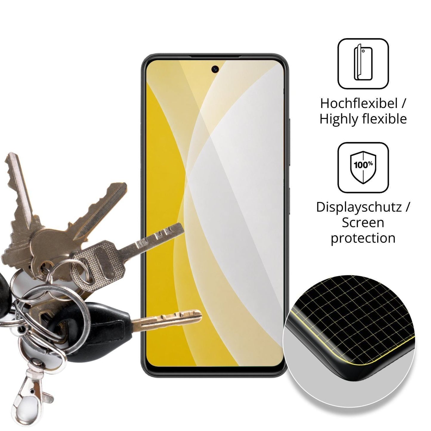 2x 3D Full Cover Schutzfolie für ZTE Fresh 60 Plus (3)