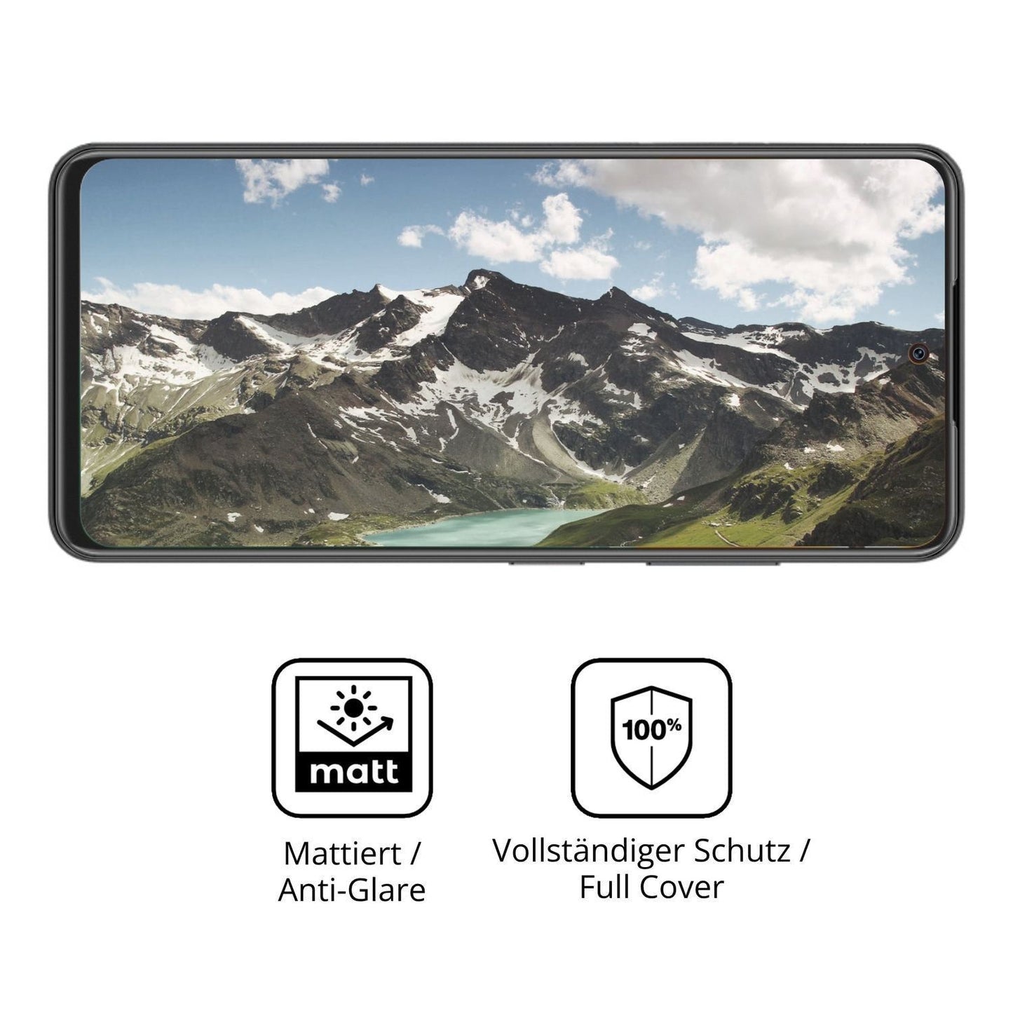 2x Full Cover Schutzfolie matt für ZTE Fresh 60 Pl (5)