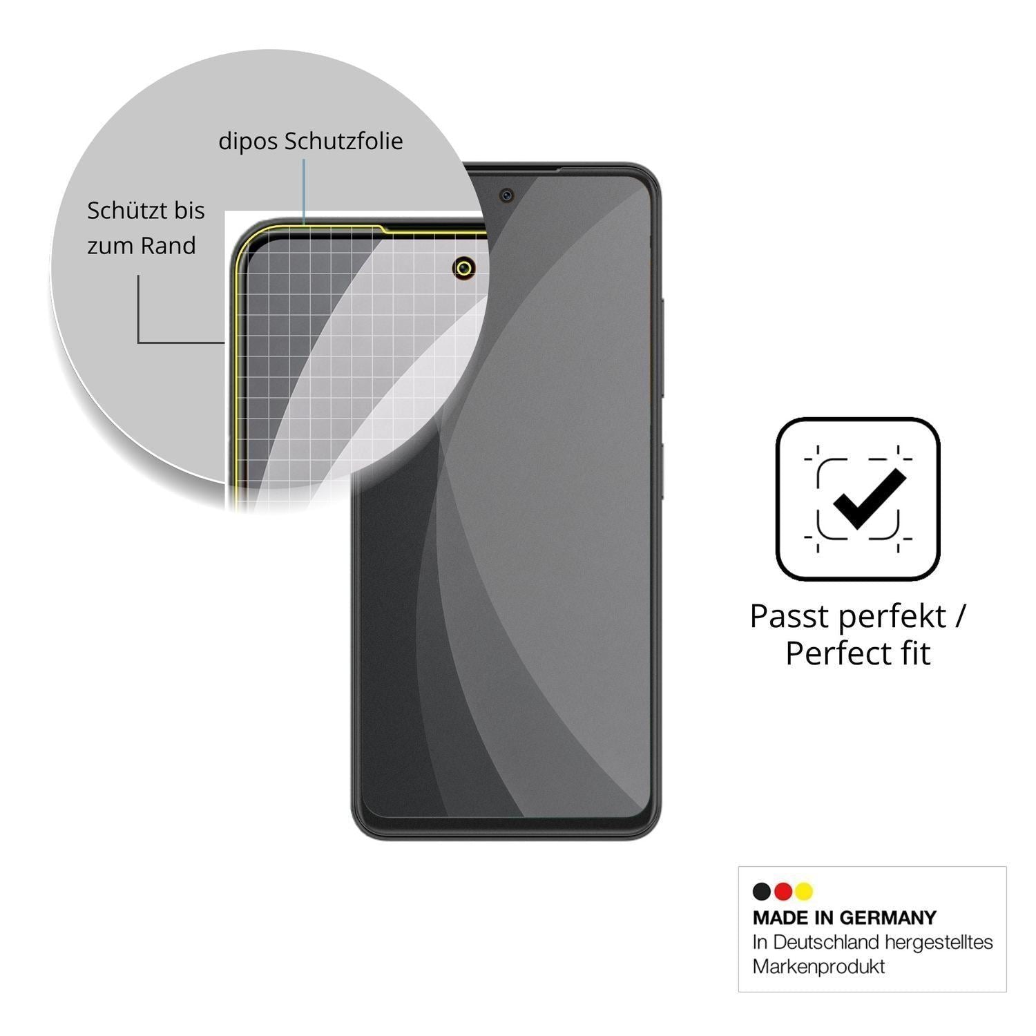 Full Cover Privacy Blickschutzfolie für ZTE Fresh  (4)