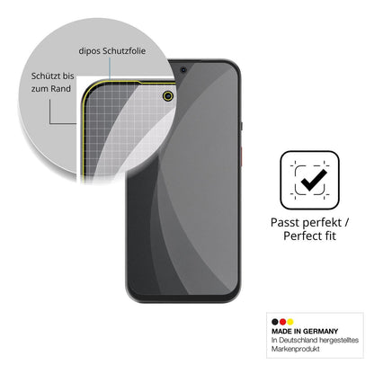 Full Cover Privacy Blickschutzfolie für ZTE Fresh  (4)